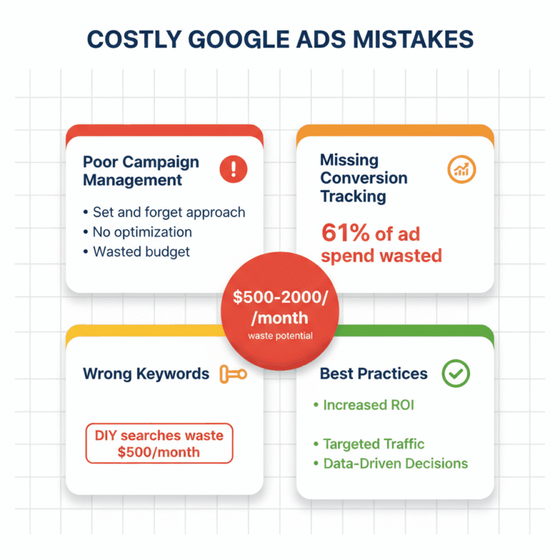 google ads mistakes
